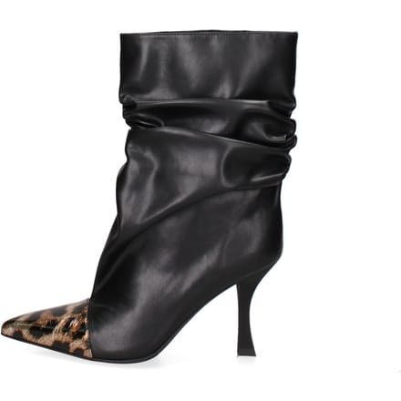 Boots suede hak 9cm Vrouw Marc Ellis gedrapeerd