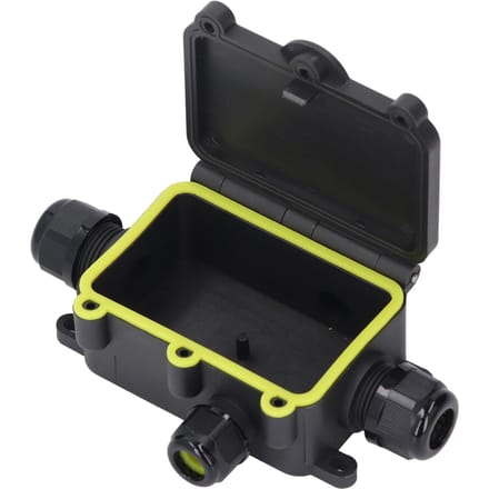 4-weg aansluitdoos IP68 waterdicht externe elektrische stroomkabeldoos ondergrondse kabelconnector
