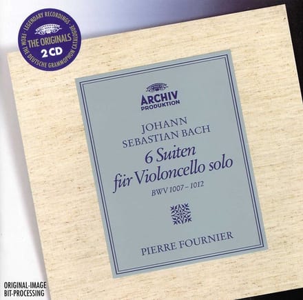 Pierre Fournier - Bach: 6 Cello Suites Bwv 1007 - 1012 (2 CD)