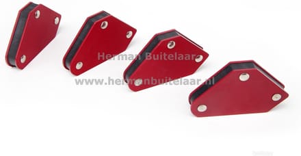 HBM 4-delige lasmagnetenset 60 x 50 mm