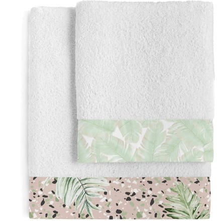 Set van 2 handdoeken Delicate | Happy Friday
