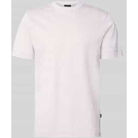 Regular fit t-shirt van puur katoen model 'Thompson'