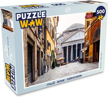Puzzel Italië - Rome - Gebouwen - Legpuzzel - Puzzel 500 stukjes