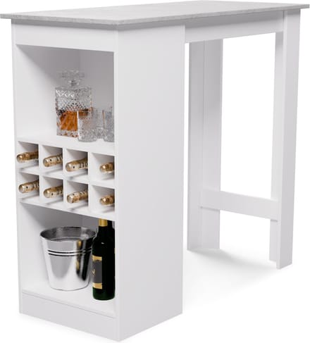 Blumfeldt Bellshill Bartafel Huisbar - Grijs