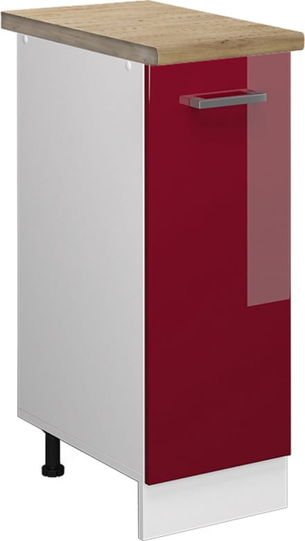 Vicco R-Line Apotheekkast – 30 cm, WB Eik Rode hoogglans