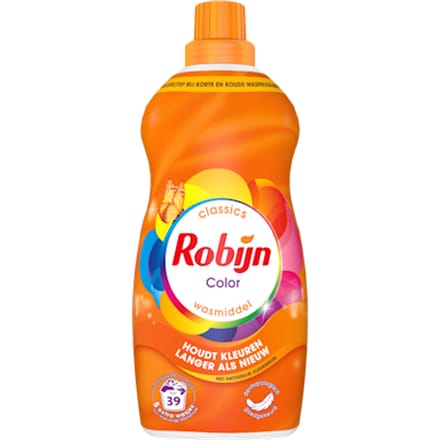 Robijn Klein & Krachtig Wasmiddel Color 39 Wasbeurten 1,19 liter