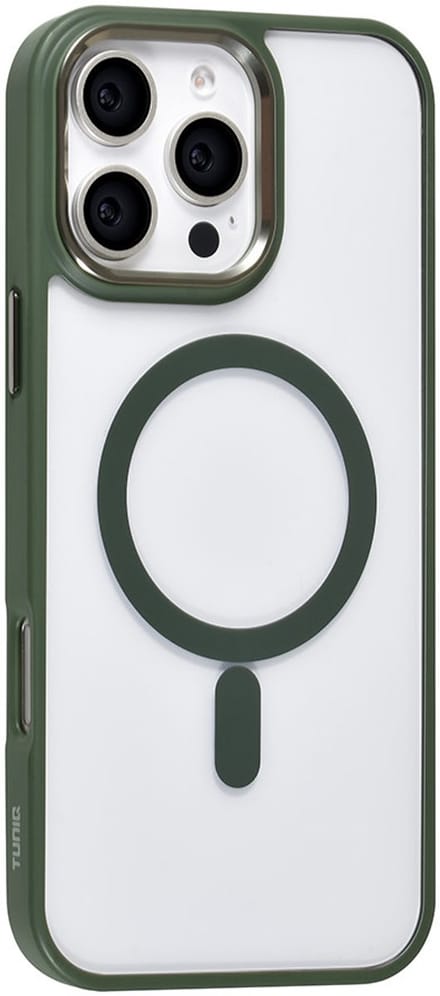 TUNIQ iPhone 16 Pro Max Back cover case - Magsafe - Silicone - Green