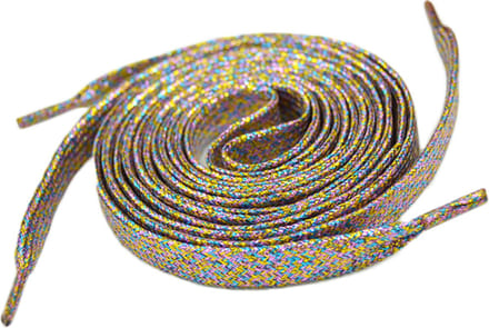 DW4Trading Sneaker Schoenveters Kleurrijk Goud - 100 cm - 1 Paar