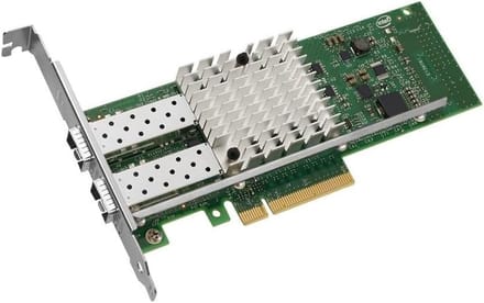 Netwerkkaart - Server Adapter - Snelle Dataoverdracht - Dual Port - PCIe - Zwart