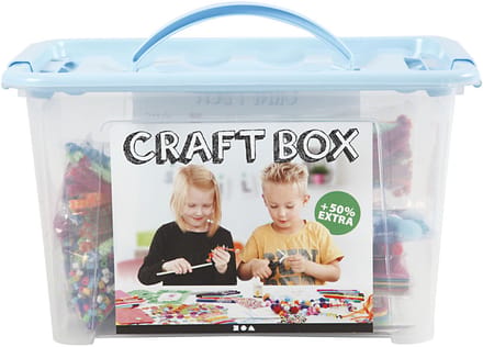 Hobbydoosje, diverse kleuren, 1 stuk