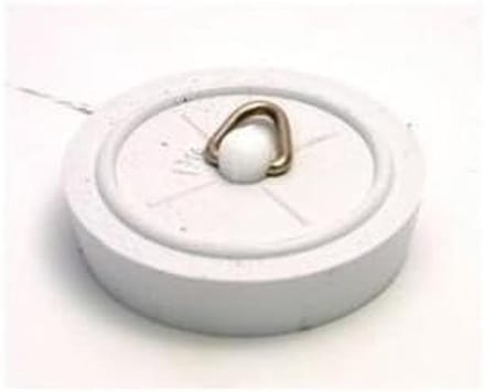 Witte Wastafelplug 1 3/4 Inch - Universele Stop voor Spoelbak en Bad
