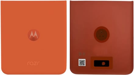 Motorola, Batterijdeksel voor Motorola Razr 50 Original Service Pack, Oranje