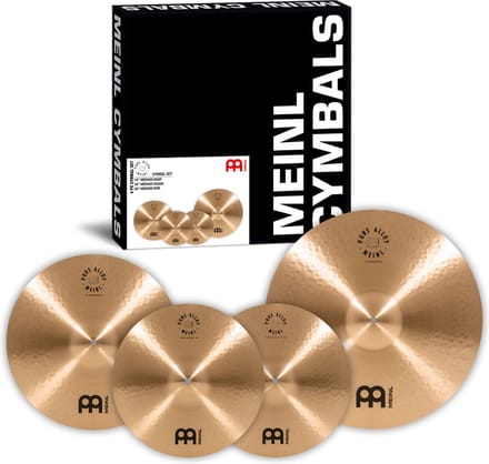 Meinl PA141620 Pure Alloy Cymbal Set - Bekkenset