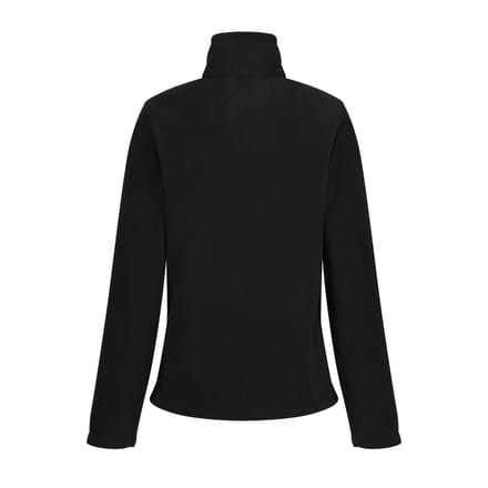 Regatta Dames/dames Full-Zip 210 Series Microfleece Jasje (Zwart)
