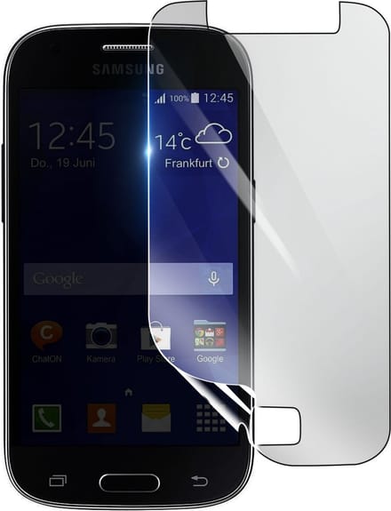 3mk, Geschikt voor Samsung Galaxy Ace 4, Schokbestendige Hydrogel Screenprotector, Transparant