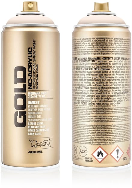 Montana GOLD G2010 Orange Ice spuitbus 400ml