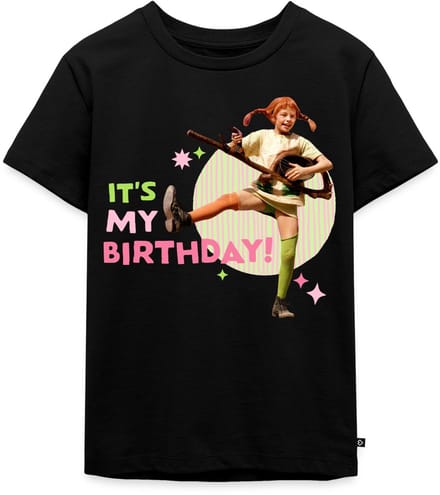 Pippi Langkous It's My Birthday Premium T Shirt Kinderen