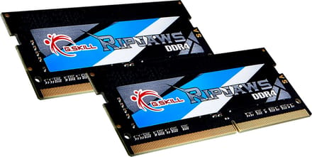 G.Skill Ripjaws SODIMM DDR4-3200 - 16GB - CL22 - Dual Channel (2 pcs) - Intel XMP - Zwart