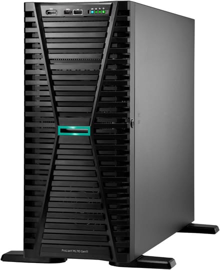 HPE ProLiant ML110 Gen11 server 0 GB Tower (4,5U) Intel® Xeon® Silver 4510 2,4 GHz 32 GB DDR5-SDRAM 1000 W