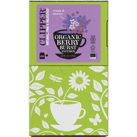 Clipper Tea - Organic Berry Burst Infusion - 250 zakjes
