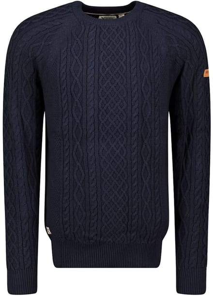 Geographical Norway Heren Trui Fresh Ronde Kraag Gebreid - S