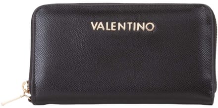 VALENTINO portemonnee Delia Re Zip Around Wallet Nero zwart