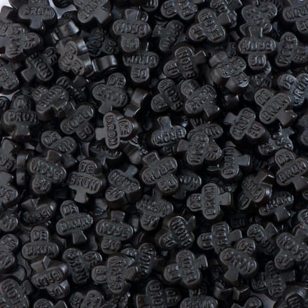 De Bron suikervrije Zoute Drop Klavertjes - 1 kilo