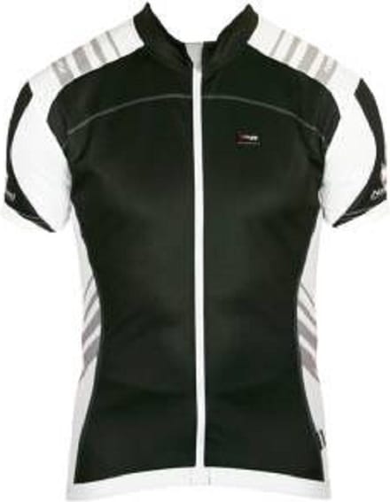 Nalini Artiglio fietsshirt heren korte mouwen Zwart/Wit - S