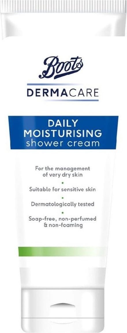 Boots Dermacare Daily Moisturising Shower Cream
