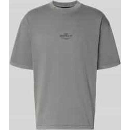 Oversized T-shirt met 1/2-mouwen model 'Trebic'