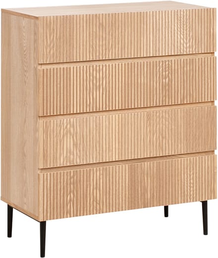 BLYTHE- Ladekast 4 lades - Bruin - MDF