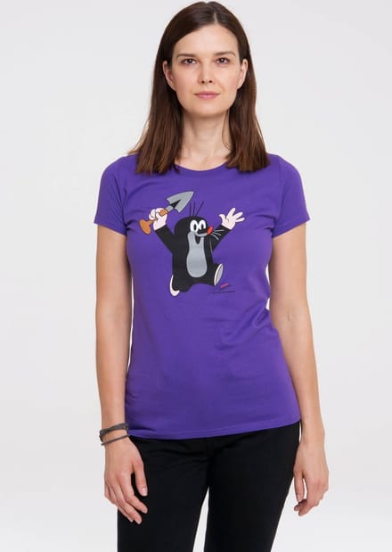 Logoshirt Print T-Shirt Der kleine Maulwurf