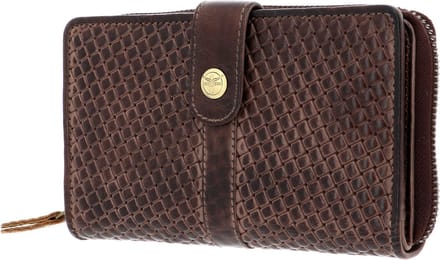 CHIEMSEE Portemonnee Antwerp Wallet with Flap Brown Bruine
