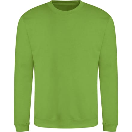 Just Hoods - AWDis Sweat - Lime Green maat S