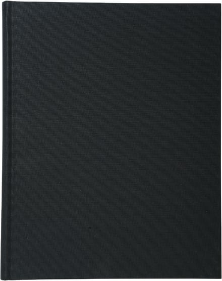 Exacompta Register 32x25cm gelijnd genummerd 200 blad - Zwart - 6422E