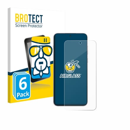 Screenprotector 6 Stuks voor OnePlus Ace 6 Beschermglas transparant
