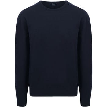 William Lockie Lamswol Navy - Maat XXL - Heren - Pullovers