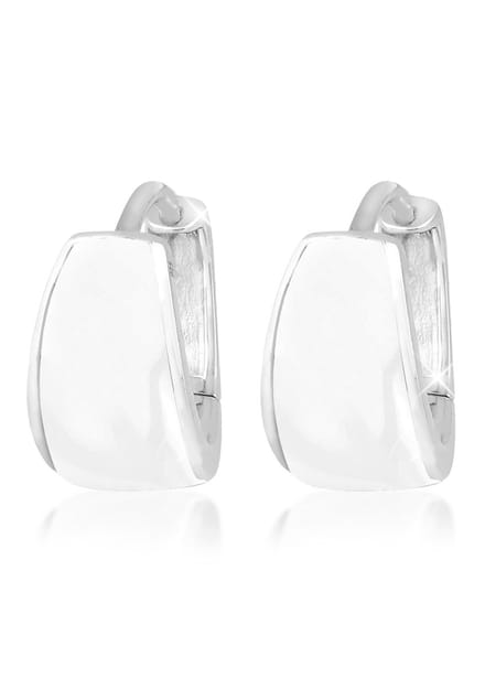 Elli - Oorbellen - Dames Elegant met Emaille in 925 Sterling Zilver - Dames