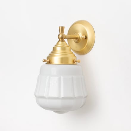 Wandlamp Cadence Royal Messing - Art Deco Trade