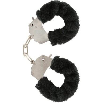 Toyjoy Furry Fun Handboeien - Zwart