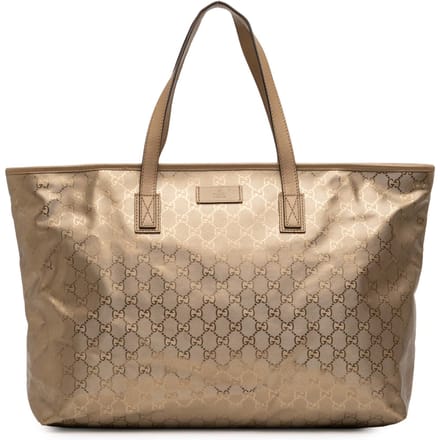 Tweed handschoenen Large Gg Imprime Tote