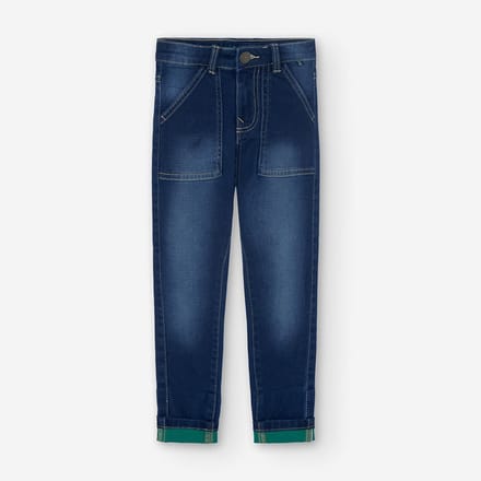 Boboli Stretch Denim Broek Blauw 7 Years Jongen