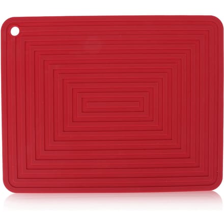 Afwasdroogmat Voorkomt Uitglijden Flexibel Geïsoleerde Placemat Siliconen Afdruipmat voor Keuken B red