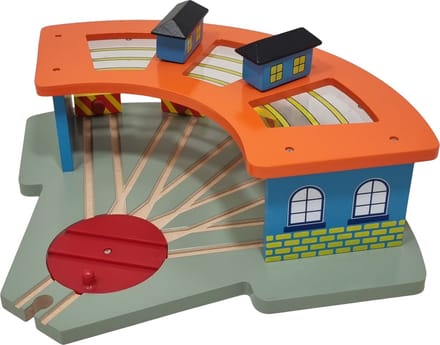 Mentari, Houten Roundhouse (groot)