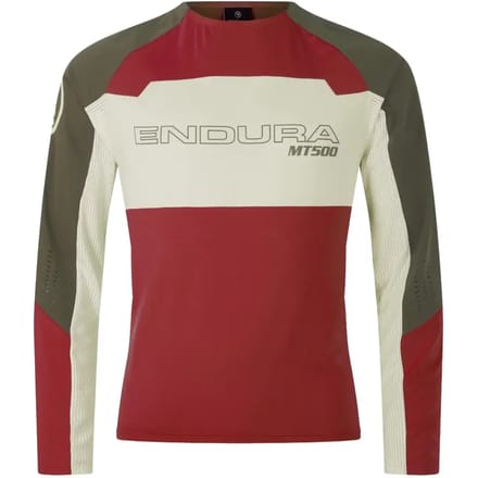 Endura Mt500 Burner Lite Langarm Enduro Trui Rood 2XL Man