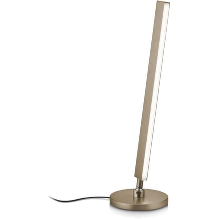 Knapstein Kosma LED tafellamp, brons effect, CCT, gebarenbediening