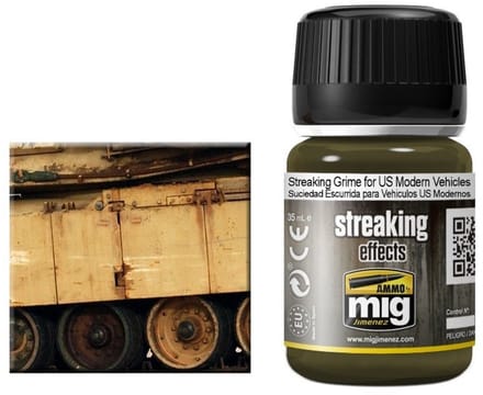 AMMO by Mig Jimenez Modelbouwdecoratie - MIG 1207 Streaking Grime F. US MOD. Vehicles Effecten potje