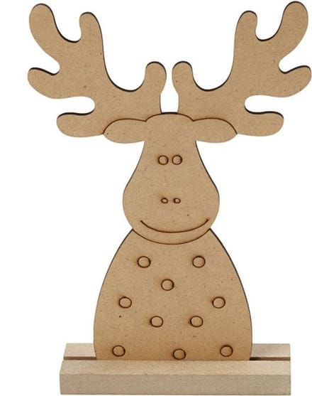 Creativ Company - Wooden Christmas figure reindeer