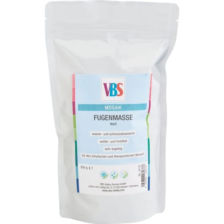 VBS Mozaïekvoegenvuller, 350 g - Wit
