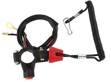 Allecto - Motor Noodstop Schakelaar - Stuur Urgent Stop - Waterdicht
